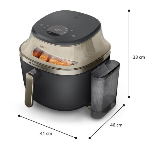 Philips NA543/00 airfryer 7,2 l - sort/champagne, 2.000 W