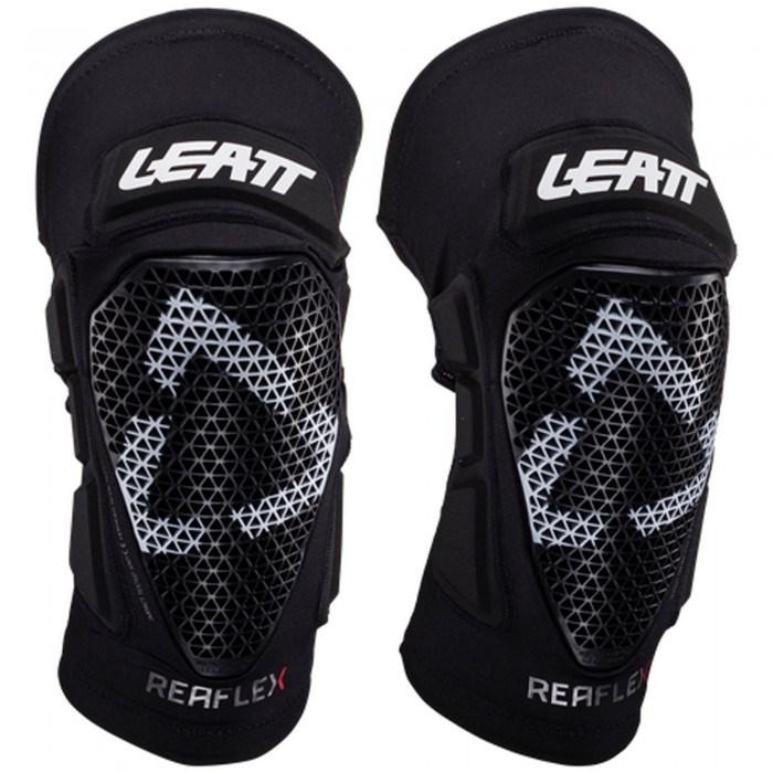 Leatt ReaFlex Pro knæbeskyttere - M, sort