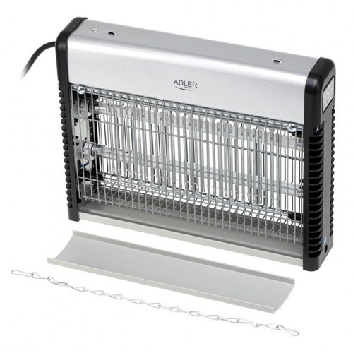 Adler AD 7940 insektlampe - sort/sølv, 150 m², LED