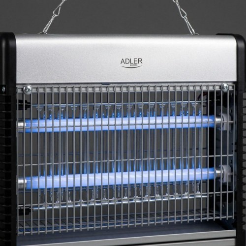 Adler AD 7940 insektlampe - sort/sølv, 150 m², LED
