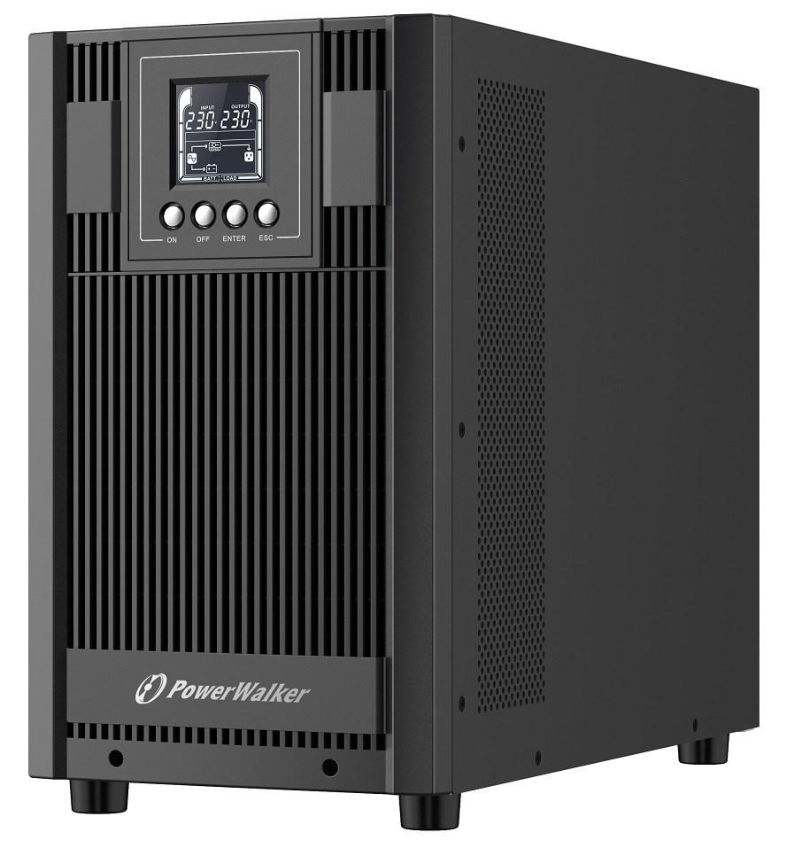 PowerWalker VFI 3000 AT online UPS - 3 kVA / 2.700 W, 4x Schuko