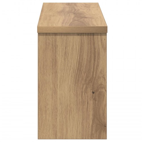 Vægmonteret Jakkeholder med hylde artisan eg 50 x 16 x 26 cm (OUTLET D)