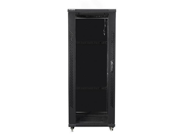 Lanberg 19" gulvskab - 32U, 600 × 600 mm, sort