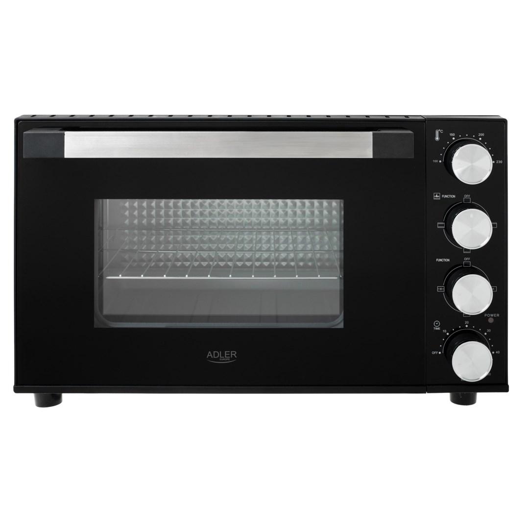 Adler AD 6031 miniovn 30 l - sort, fritstående