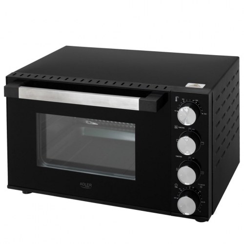Adler AD 6031 miniovn 30 l - sort, fritstående