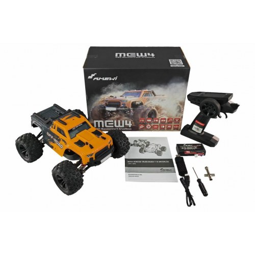 Amewi MEW4 Monster Truck 1:16 RTR - fjernstyret bil til offroad