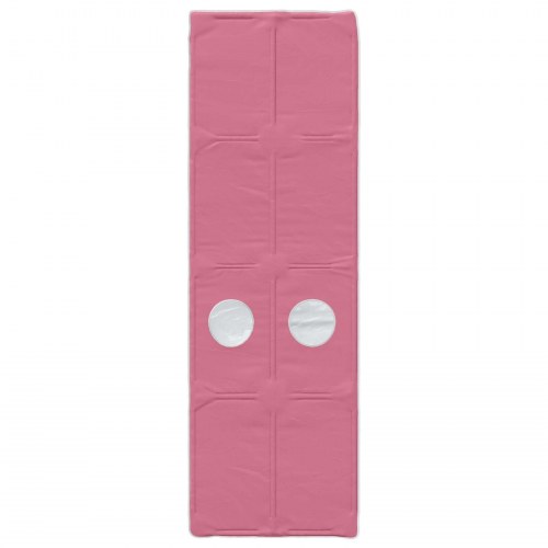 Seng Tunnel 2 stk Lyserød 211 x 67.5 x 2 cm Polyester
