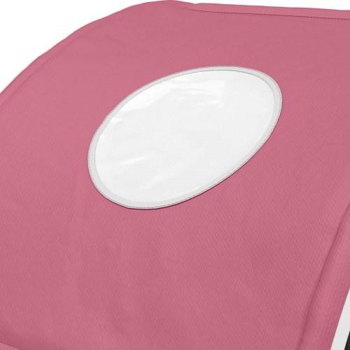 Seng Tunnel 2 stk Lyserød 211 x 67.5 x 2 cm Polyester