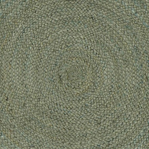 Områdetæppe i jute - olivengrøn 140 × 200 cm