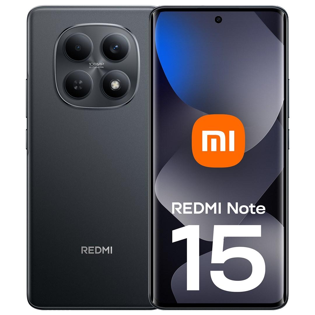 Xiaomi Redmi Note 15 6,77" 6/128 GB - sort smartphone