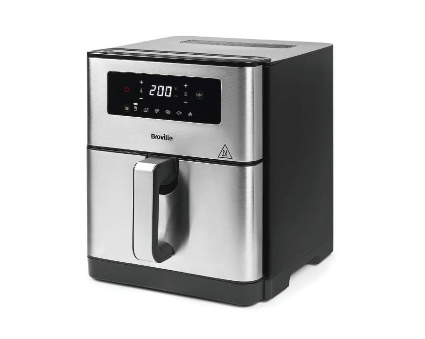 Breville VDF131X airfryer uden olie - 9 l, digital touch
