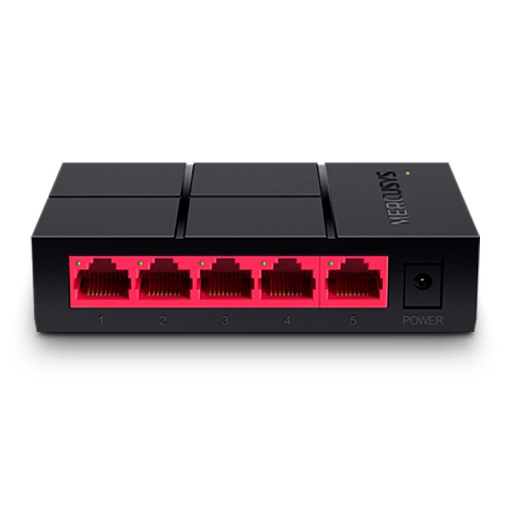 Mercusys MS105G - 5‑ports gigabit desktop switch (10/100/1.000 Mbps)