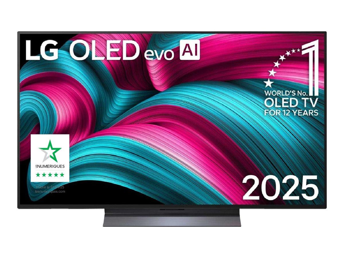 LG OLED evo AI C5 48" 4K OLED TV - Sort (OLED48C54LA) billede