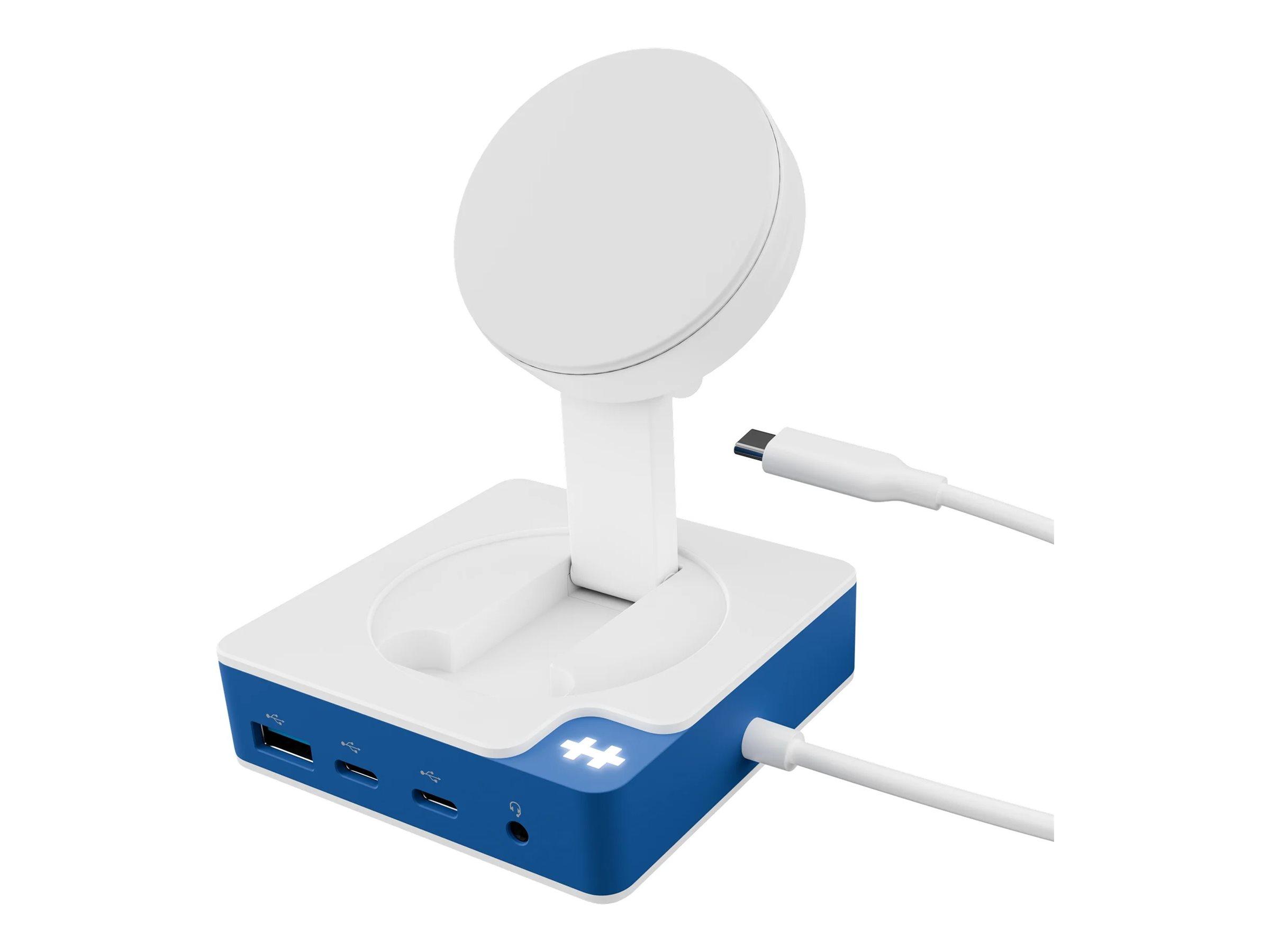 HyperDrive Flex MagCharge USB-C dockingstation - midnatsblå billede