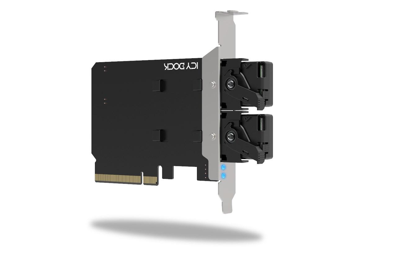 Icy Dock MB312M4P-B - interfacekort/adapter til M.2 NVMe, PCIe 3.0