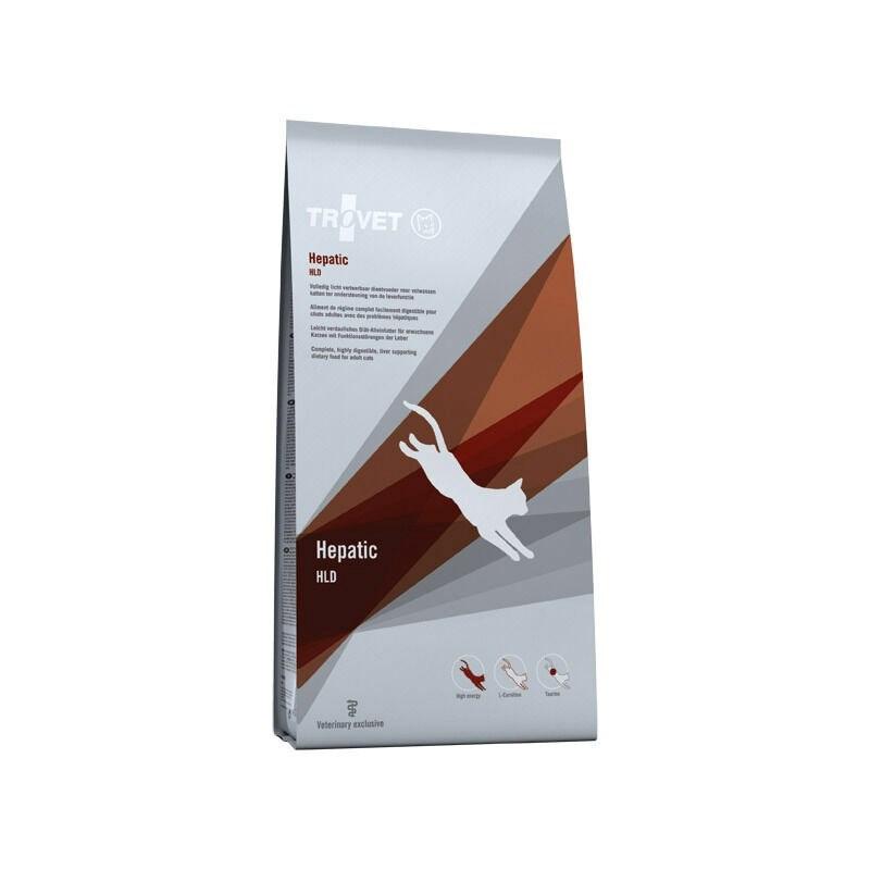 TROVET Hepatic HLD tørfoder til kat - 2,5 kg