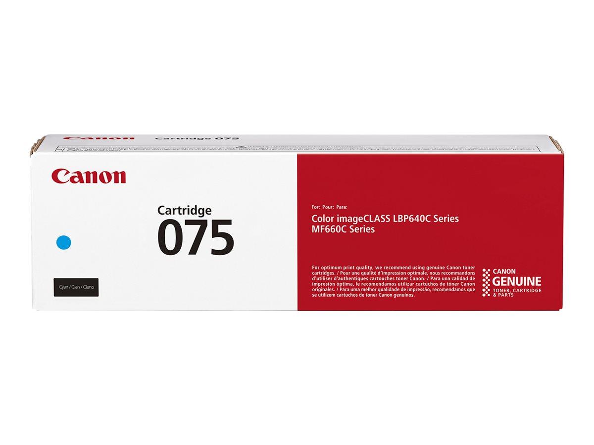 Canon 075 cyan tonerpatron - op til 1.300 sider billede