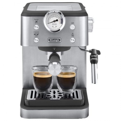 De’Longhi Classic EM450.M espressomaskine med mælkeskummer - rustfrit stål