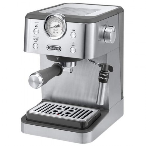 De’Longhi Classic EM450.M espressomaskine med mælkeskummer - rustfrit stål