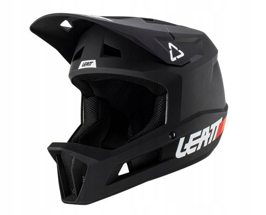 Leatt MTB Gravity 1.0 V23 fullface cykelhjelm - M (57-58 cm), sort