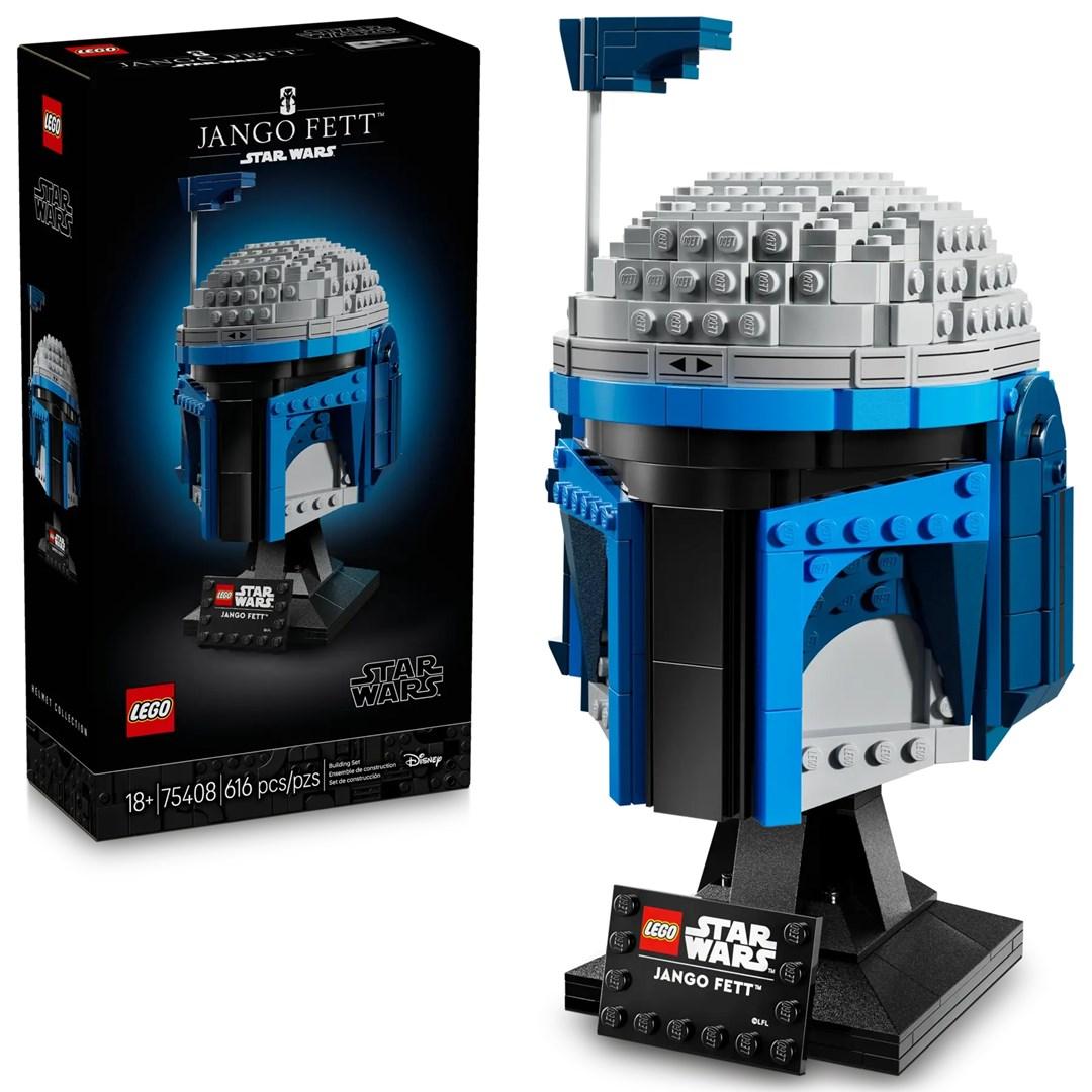 LEGO Star Wars 75408 Jango Fett hjelm - byggesæt til voksne (18+)