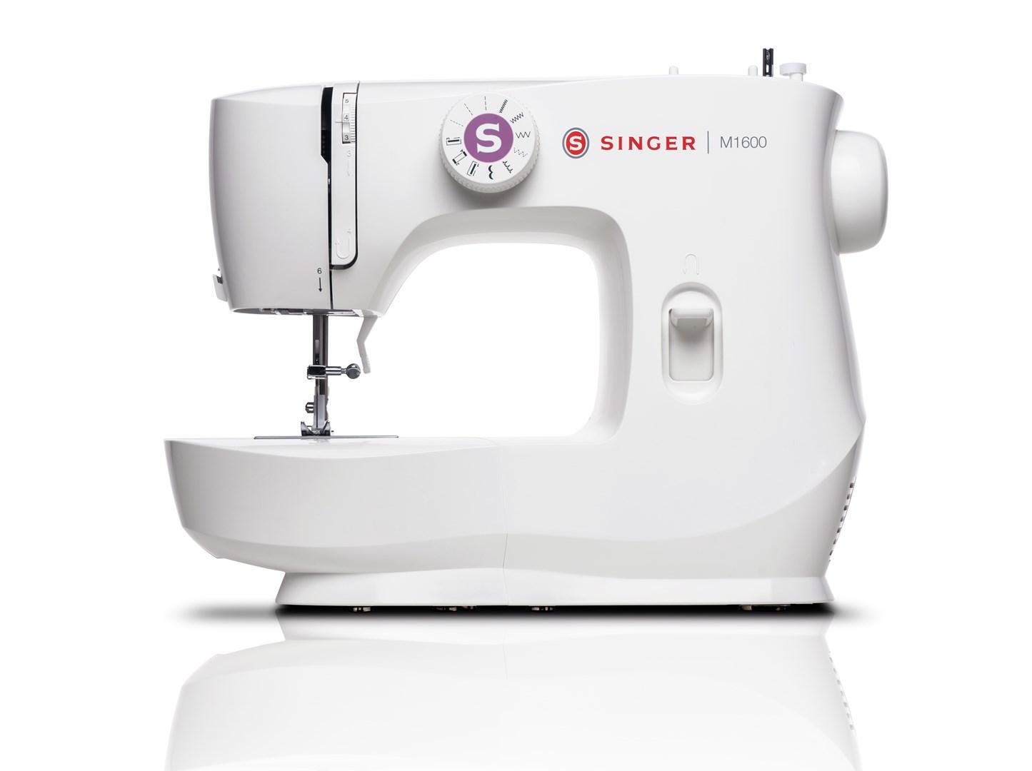 Singer M1605 symaskine - elektrisk, 6 sting og friarm billede
