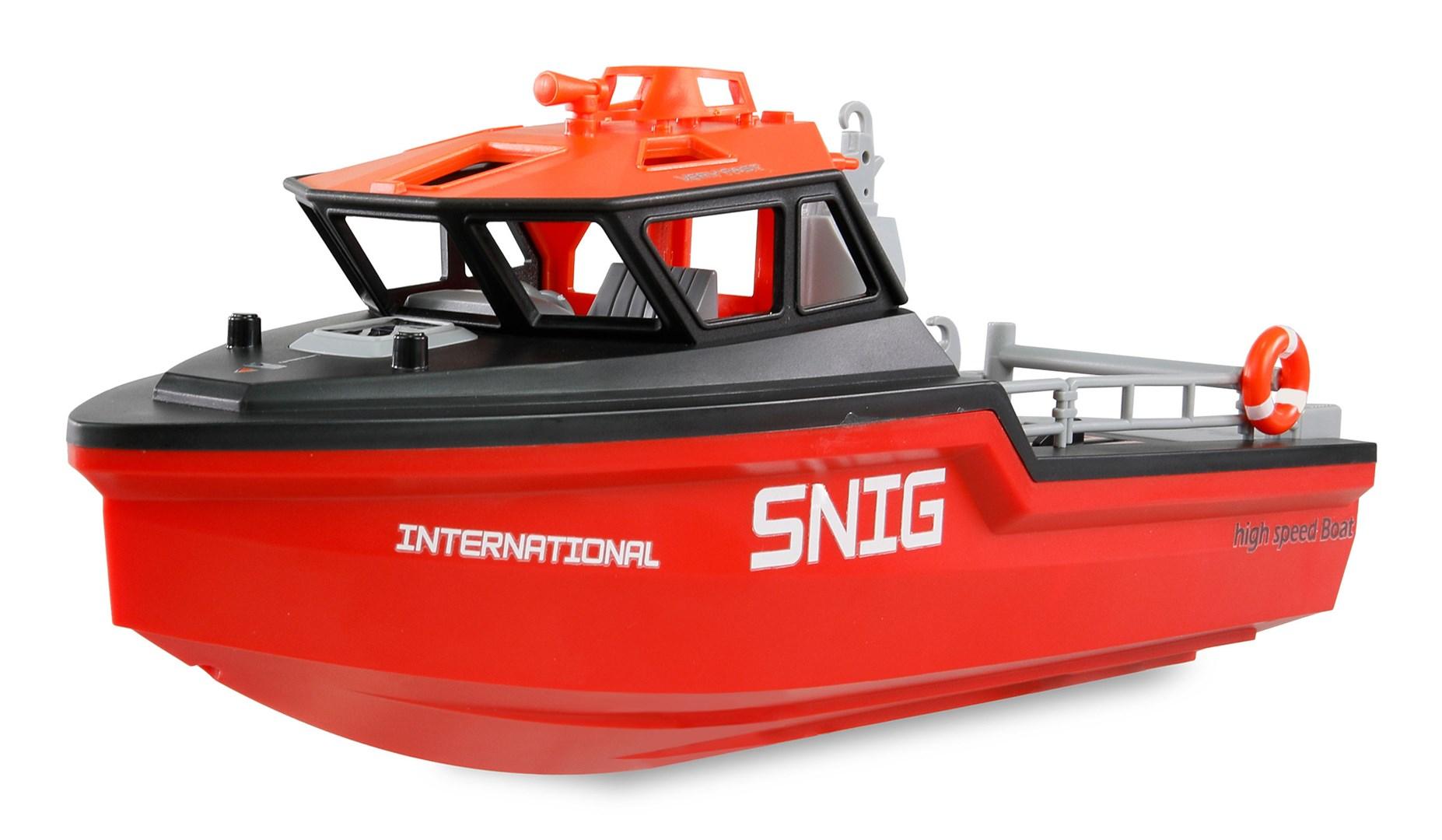Redningsbåd med børsteløs jetdrive 320 mm - RTR fjernstyret båd billede