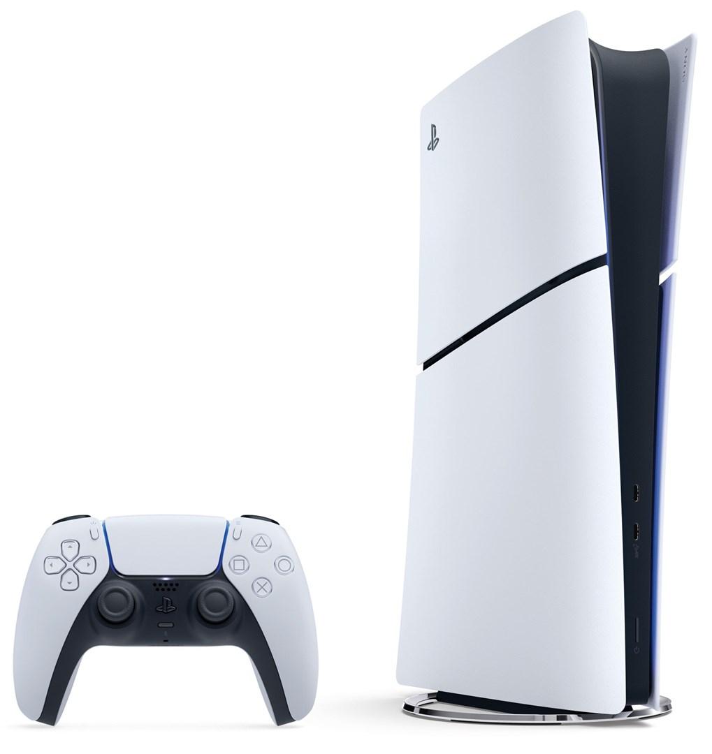 Sony PlayStation 5 Digital Edition 825 GB konsol + 2 DualSense controllere