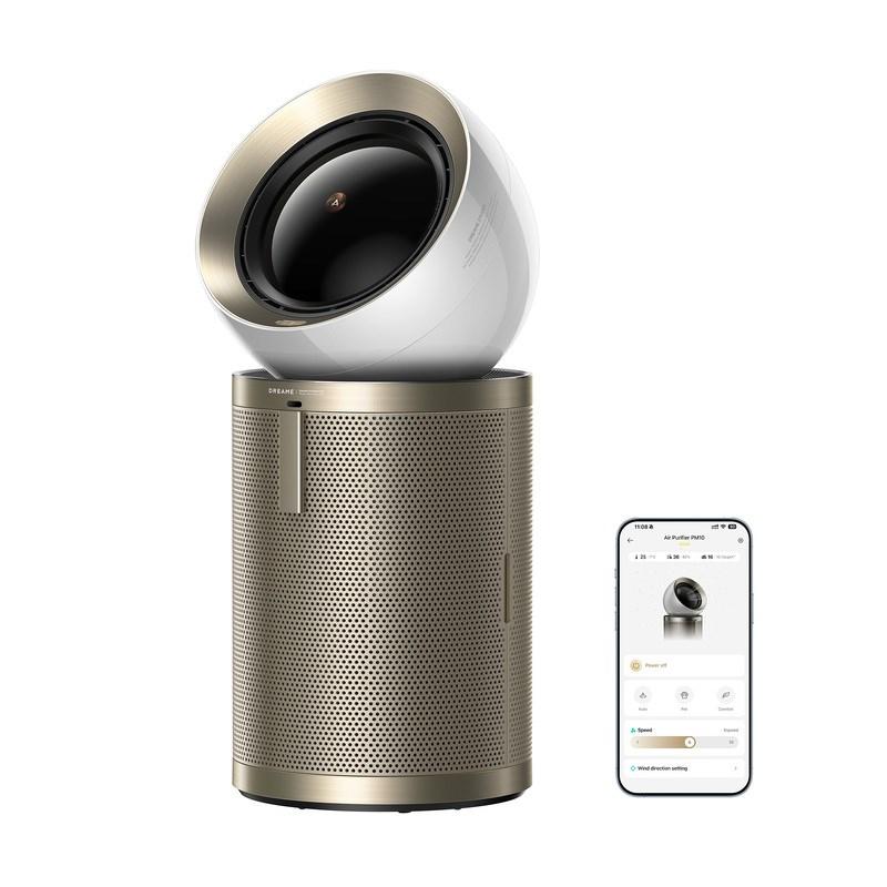 Dreame Air Purifier PM10 - Guld luftrenser med app-styring