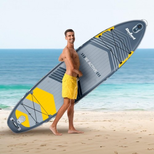 Rebel Active RBA-4501 oppusteligt SUP-board 320 × 84 × 15 cm - grå