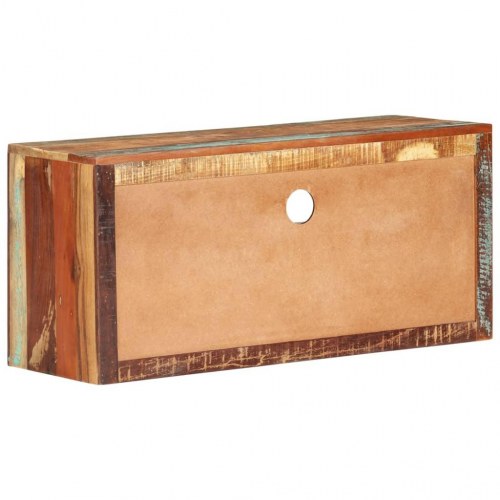 Tv-borde 2 stk. 88x30x40 cm massivt genbrugstræ