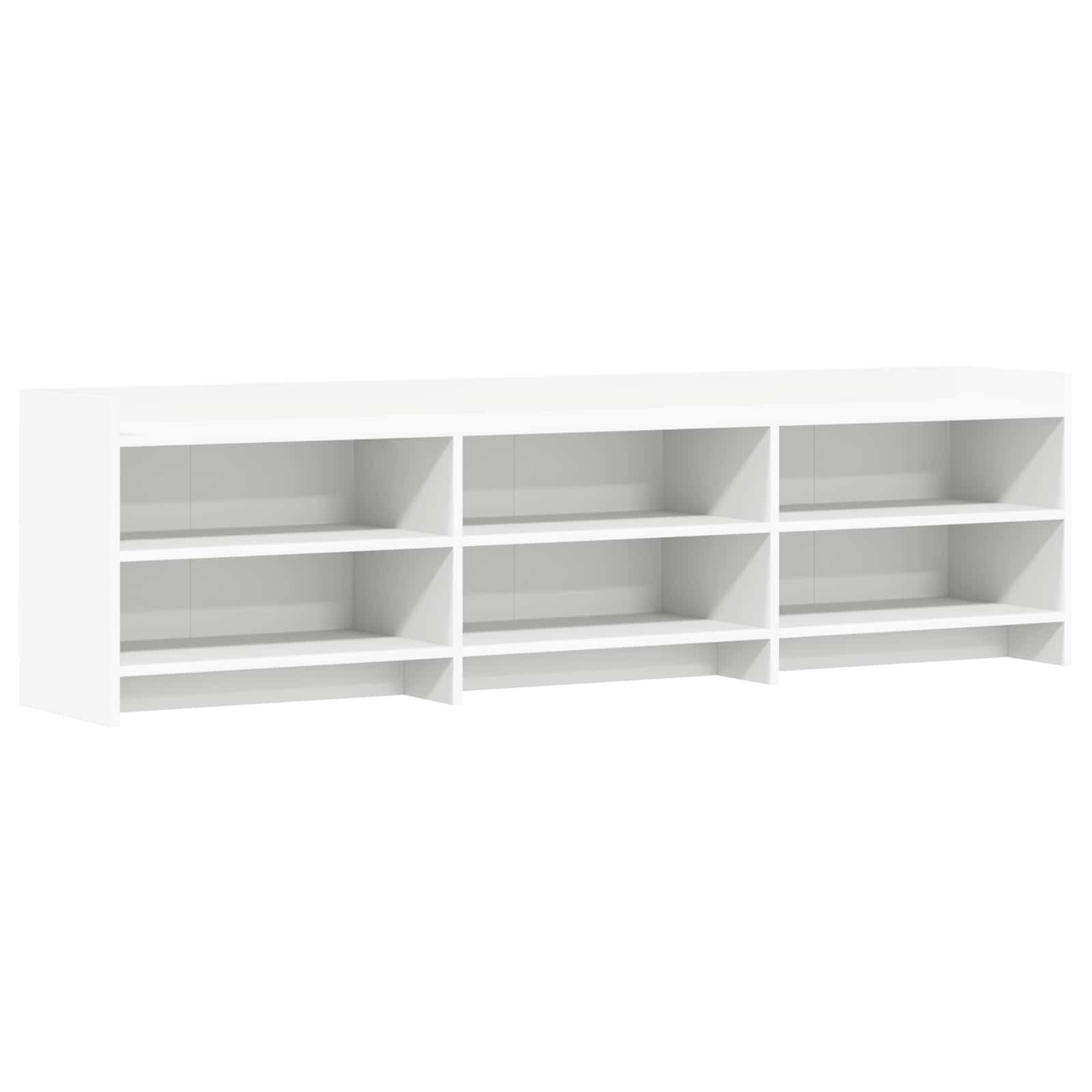 TV-skab 168 x 33 x 47 cm Hvid Konstrueret træ