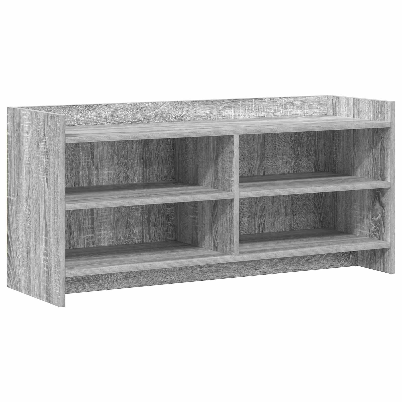 TV-skab 100 x 33 x 47 cm Grå Sonoma Konstrueret træ