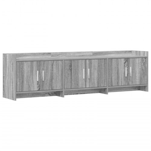 TV-skab 168 x 33 x 47 cm Grå Sonoma Konstrueret træ