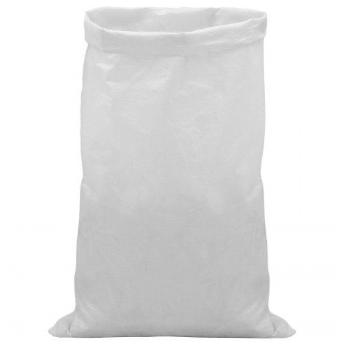 Vevde sække 50 stk Hvid 65 x 115 cm PP