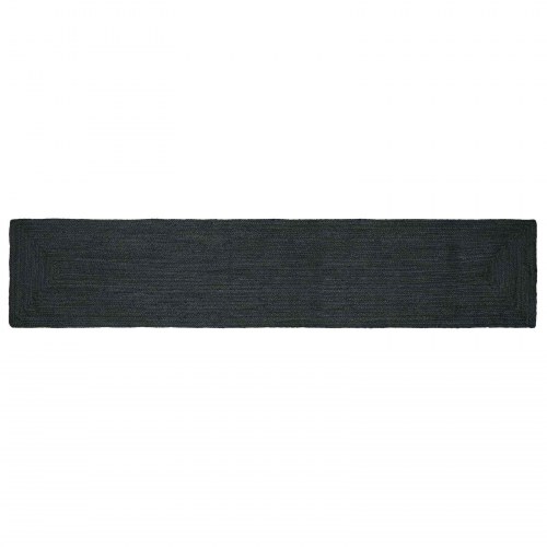 Områdetæpper Rektangulær Mørkegrå 80 x 400 cm Jute
