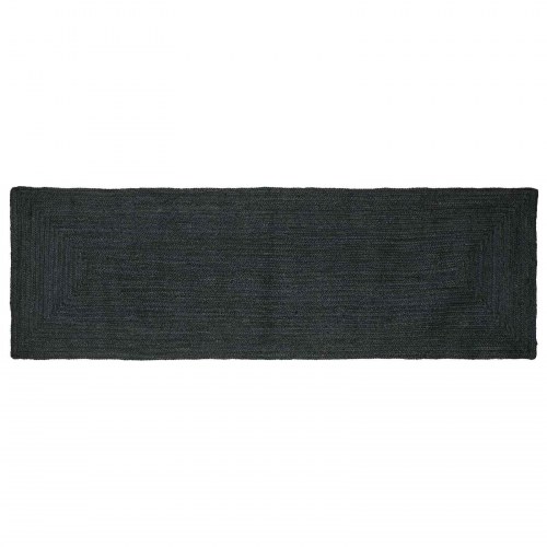 Områdetæpper Rektangulær Mørkegrå 80 x 250 cm Jute