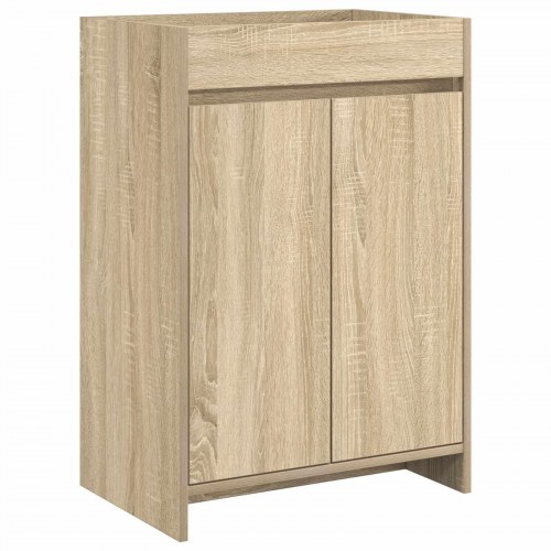Badeværelsesmøbel sæt Sonoma-eg 61 x 40 x 84,5 cm