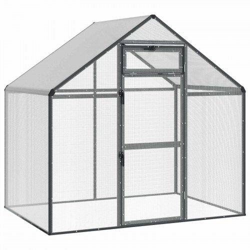 Fuglebur Antracit 181,5 x 110,5 x 173,5 cm Svejset Trådnet