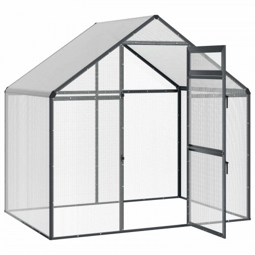 Fuglebur Antracit 181,5 x 110,5 x 173,5 cm Svejset Trådnet