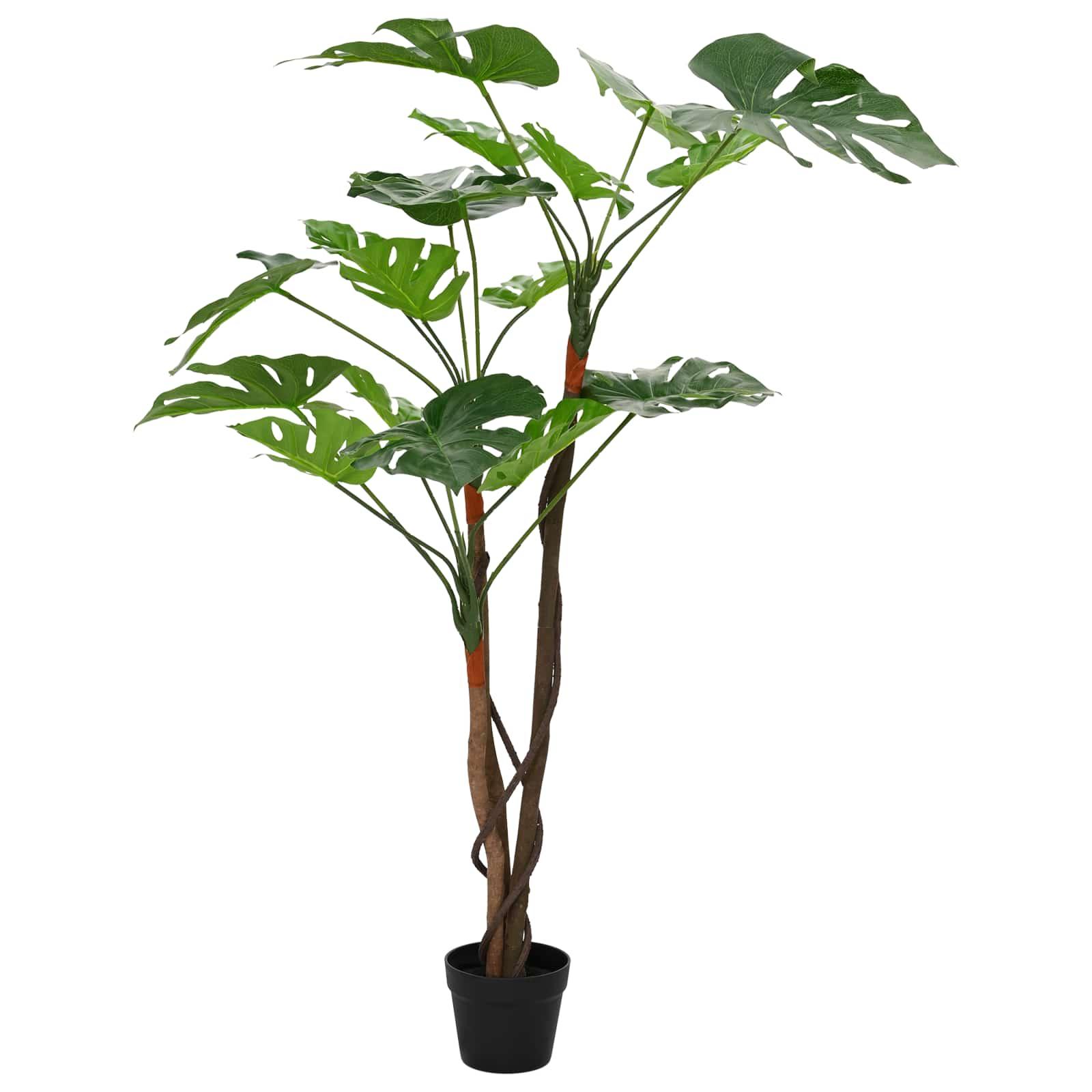 Kunstig Monstera Plante Grøn 70 x 16 x 130 cm Stof og træ