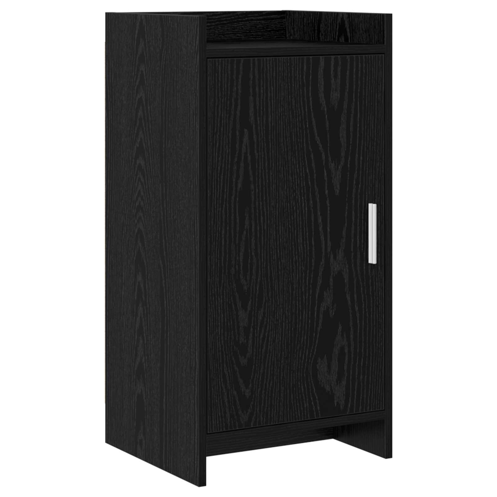 Sidebord Sort eg 40 x 36 x 80 cm Konstrueret træ