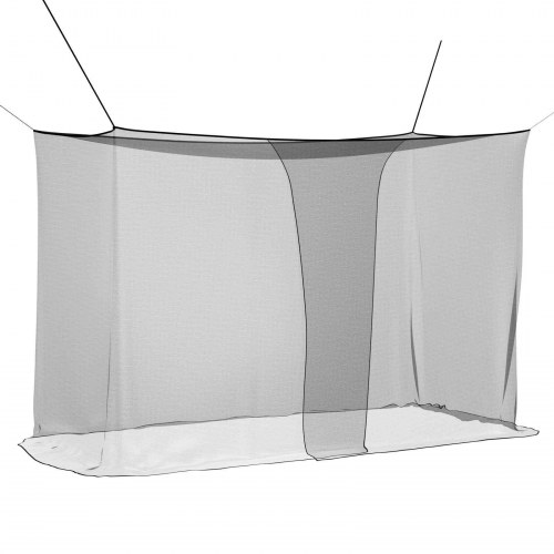 Myggenet til seng 156 mesh - sort 220 x 100 x 150 cm