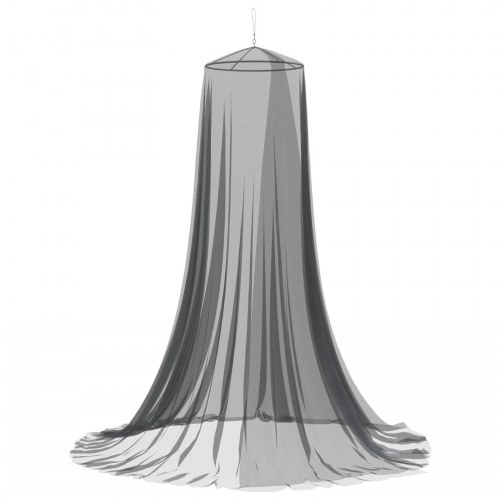 Myggenet til seng - 156 mesh, sort, ⌀56 x 220 cm, polyester