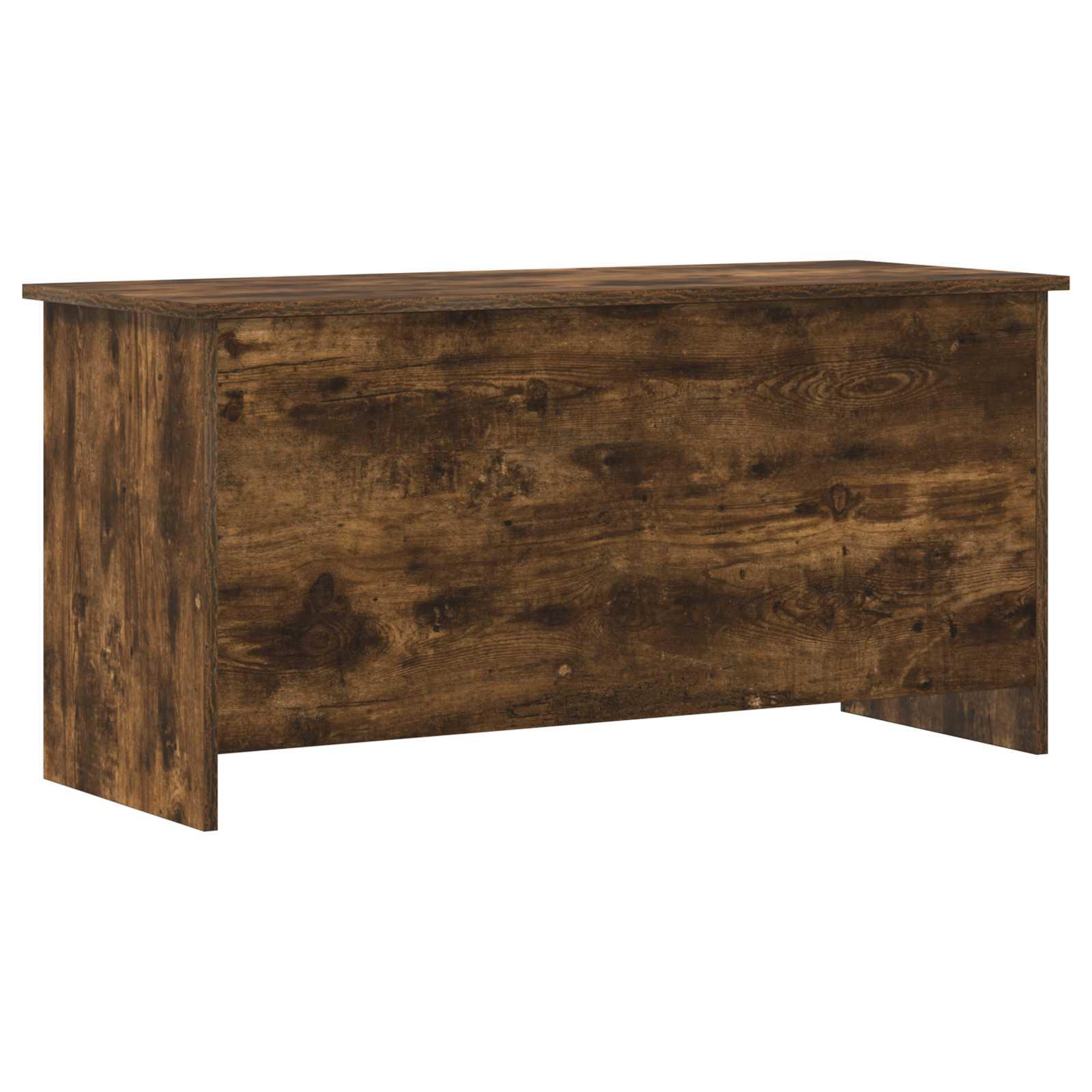 Opbevaringskiste Røget eg 100 x 40 x 50 cm Konstrueret træ