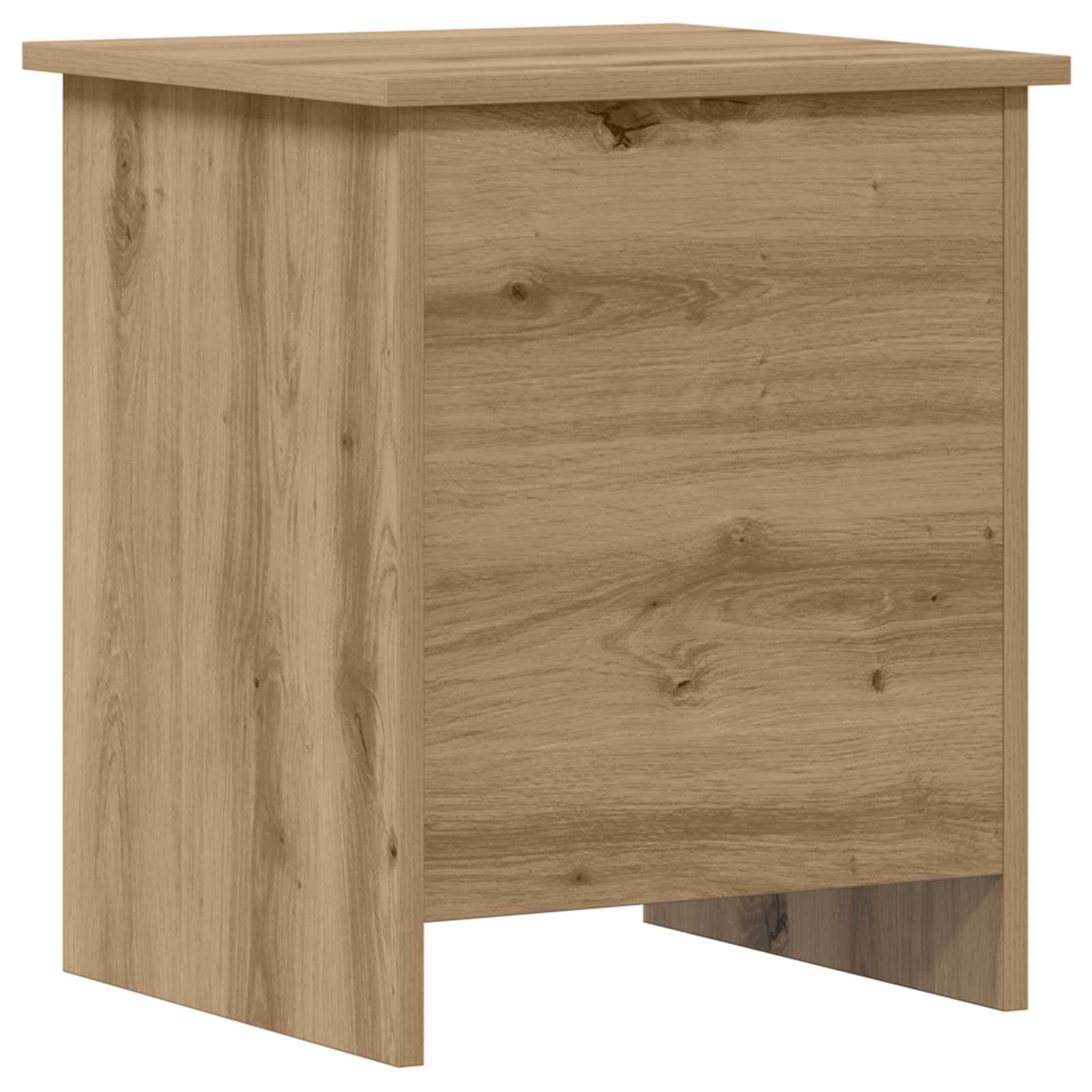 Opbevaringskiste Artisan-eg 40 x 40 x 50 cm Konstrueret træ