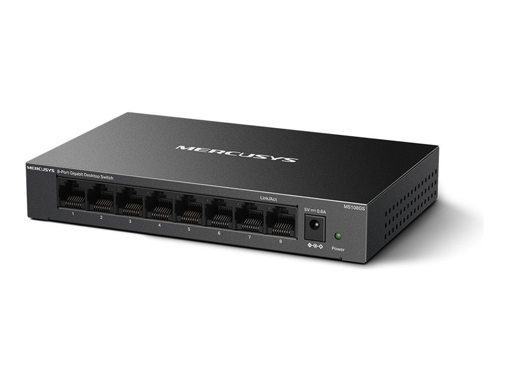 Mercusys MS108GS V1 - 8‑port Gigabit Ethernet switch