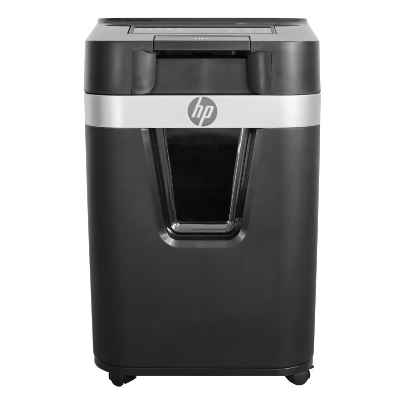 HP Pro Shredder Auto 200MC makulator - micro-cut P-5, 2 × 12 mm, op til 200 ark - sort