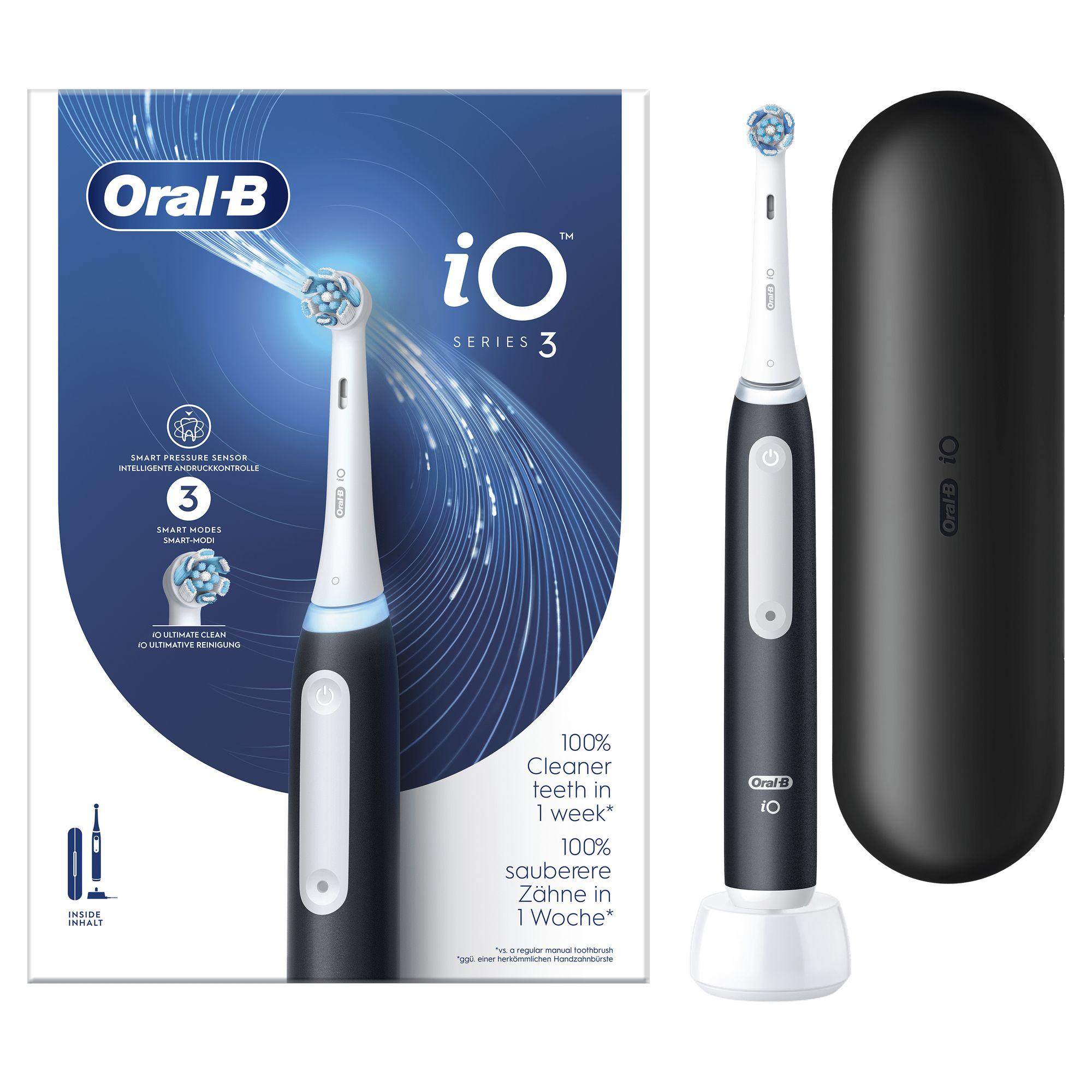 Oral-B iO Series 3 elektrisk tandbørste - Sort