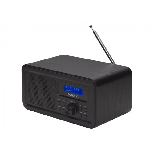 DENVER DAB-30 - DAB/DAB+/FM bærbar radio - Sort